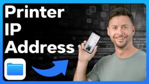 Printer IP Address from Your Phone