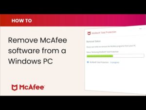 Uninstall McAfee from Your Device
